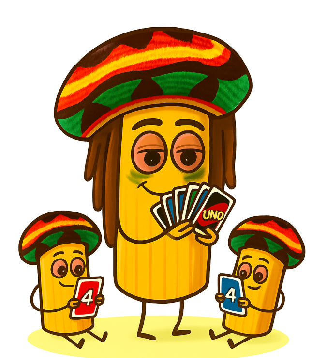 Rasta Guy UNO Game