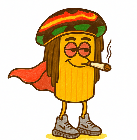 Rasta Guy Superhero
